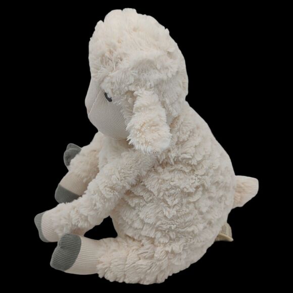 Macys Sweet Stuffed Lambie Plush Little Me Pink Snuggle Rattle Blanket Baby Gift - Picture 11 of 15